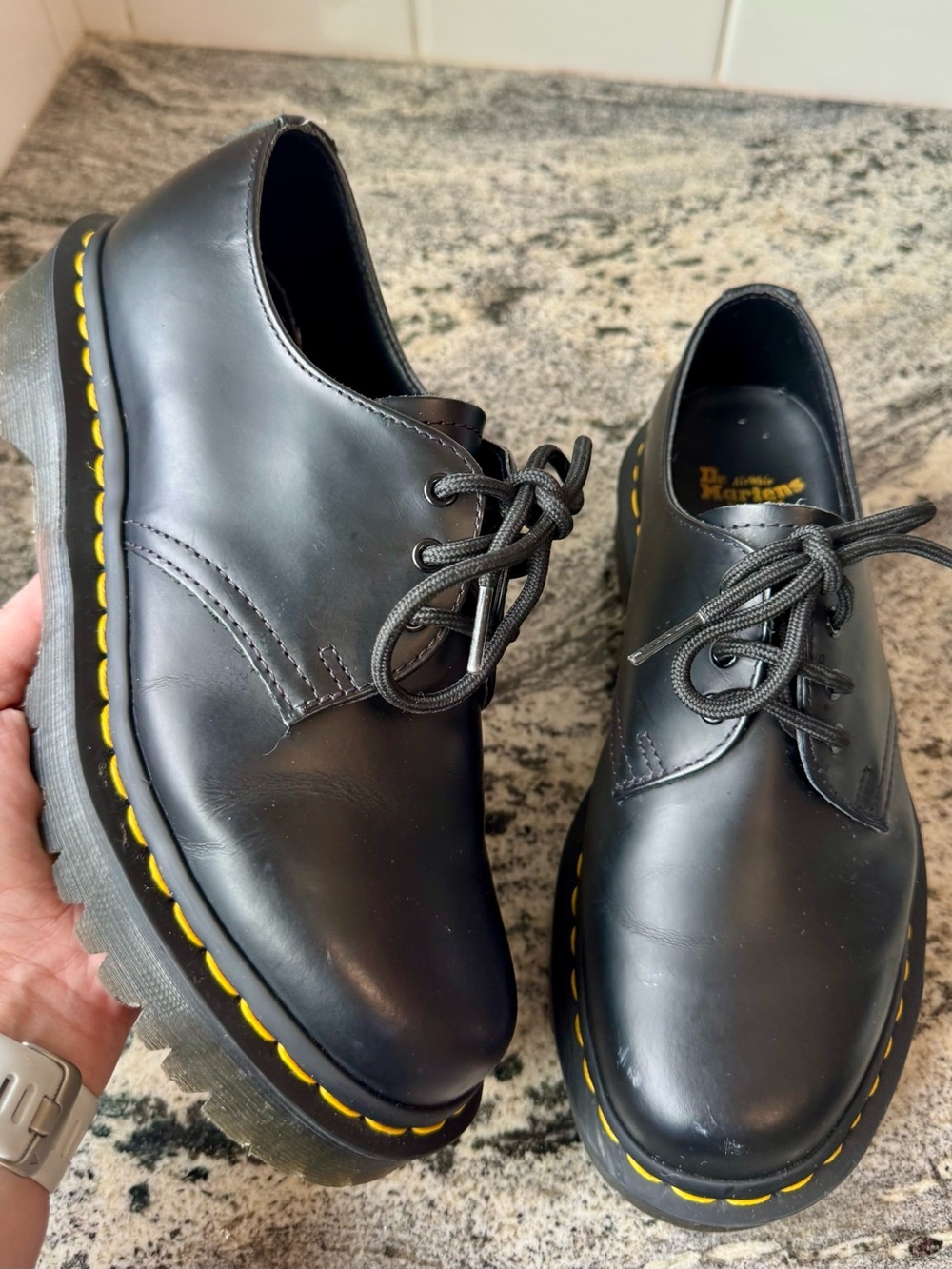 Dr. Martens 1461 Bex Smooth Leather Oxford Shoes. L 7/ EU 38. VGUC.
